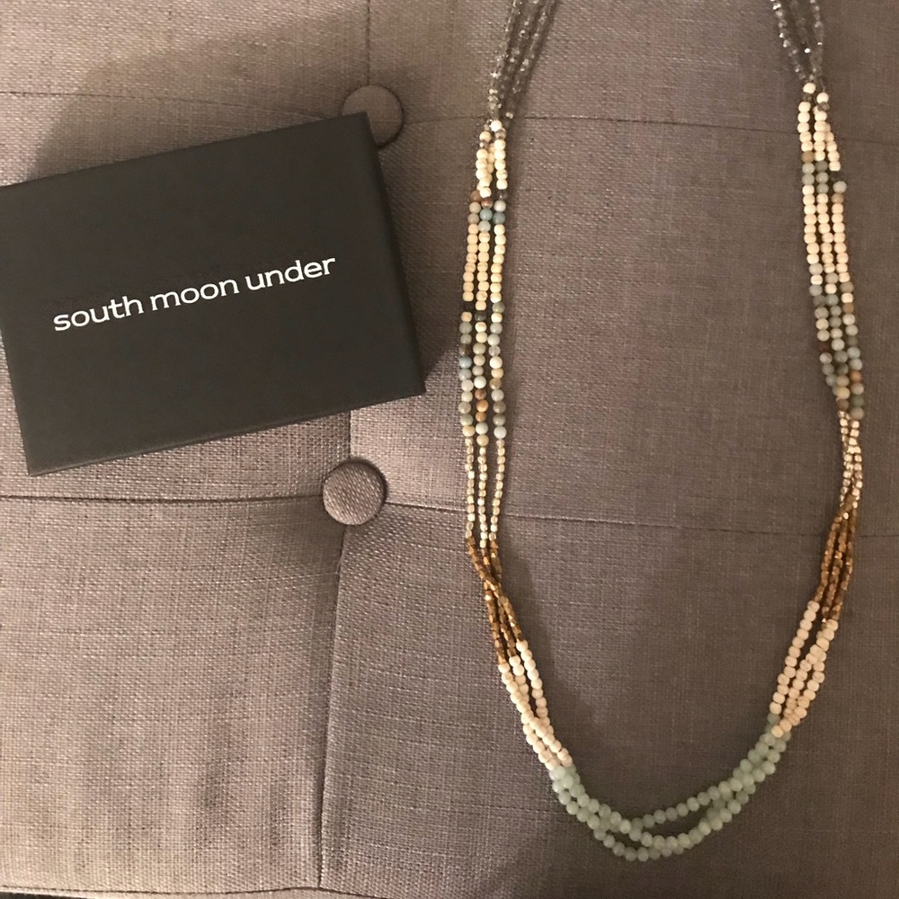 South Moon Under beaded necklace